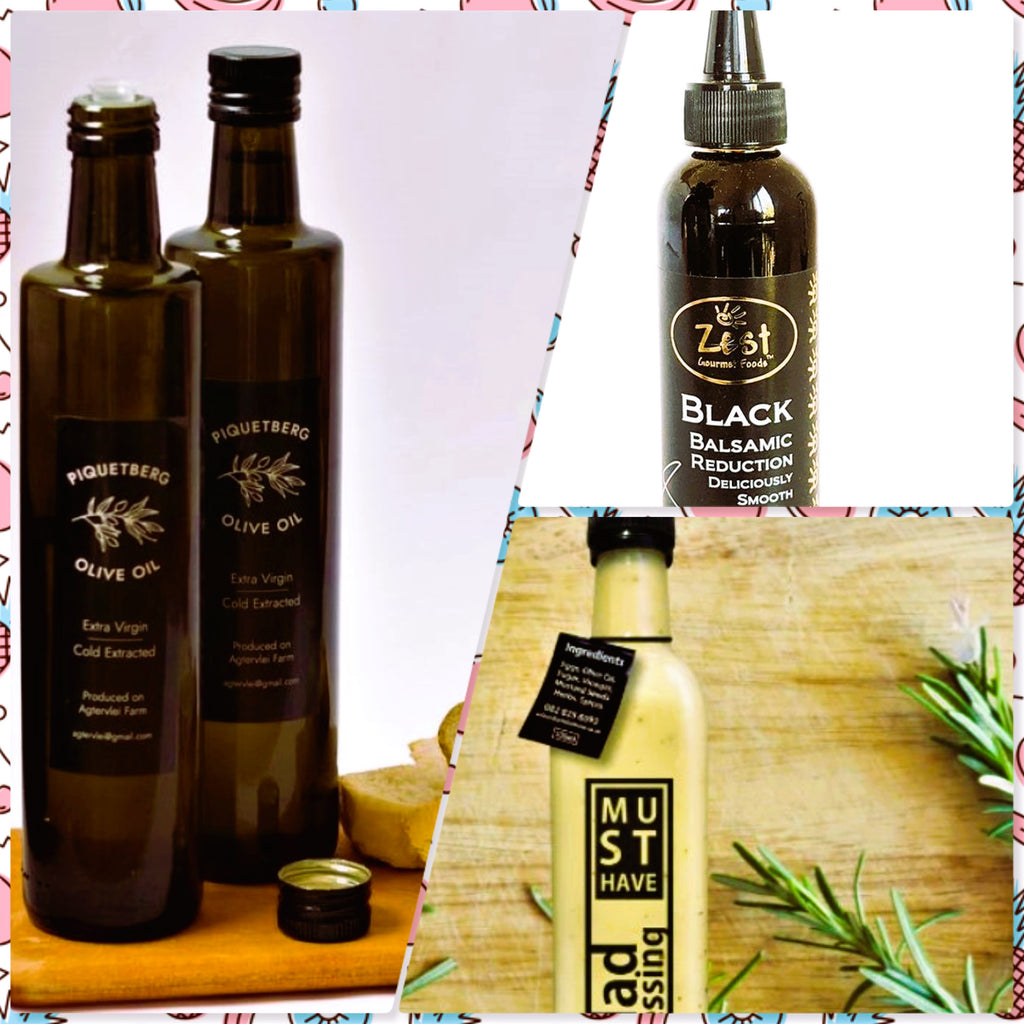 Olive Oil, Salad Dressing & more available at Country Pantry