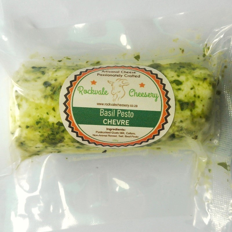 Chevre, available at Country Pantry - Basil Pesto