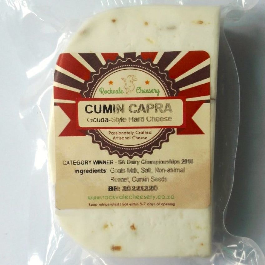 Gouda style hard cheese made from Goat Milk, available at Country Pantry