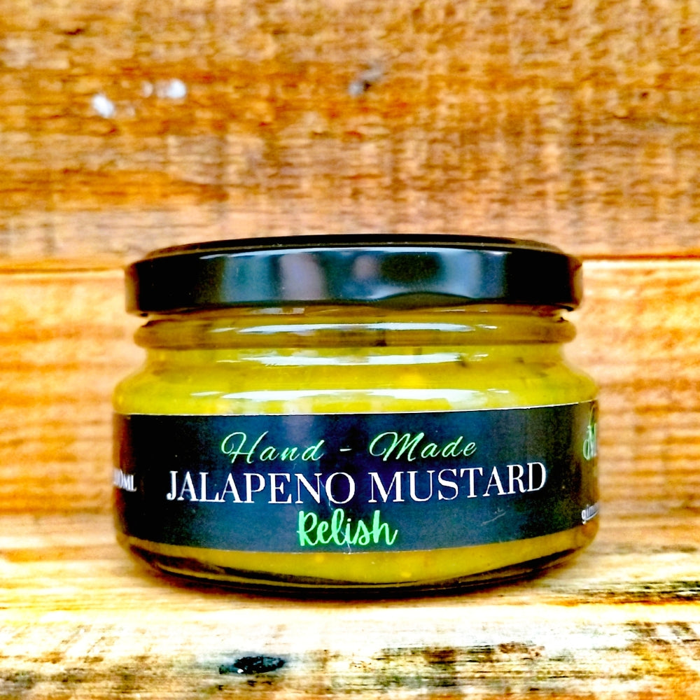 Jalapeno Mustard Relish available at Country Pantry.