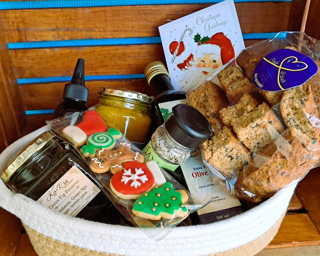large Christmas basket available at Country Pantry