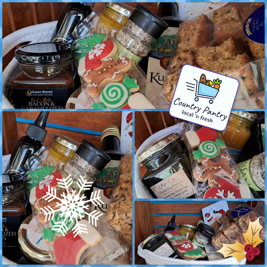 large Christmas basket available at Country Pantry