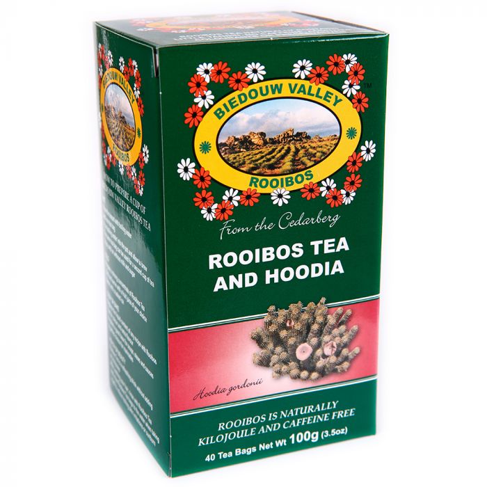 Rooibos tea, Hoodia flavour - available at Country Pantry