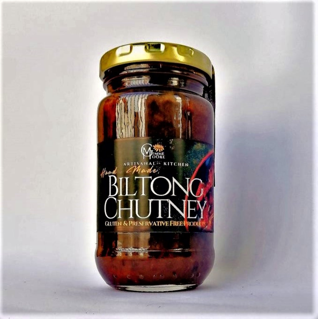 Biltong & Onion Chutney available at Country Pantry.