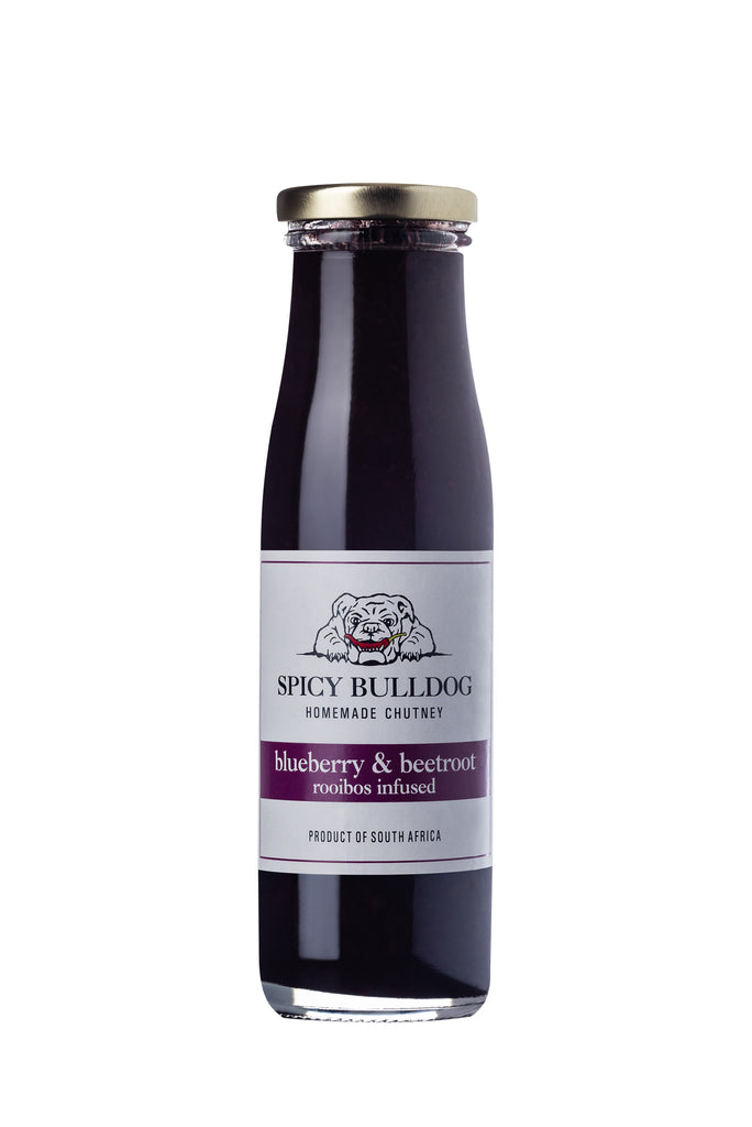 Blueberry & Beetroot Chutney available at Country Pantry