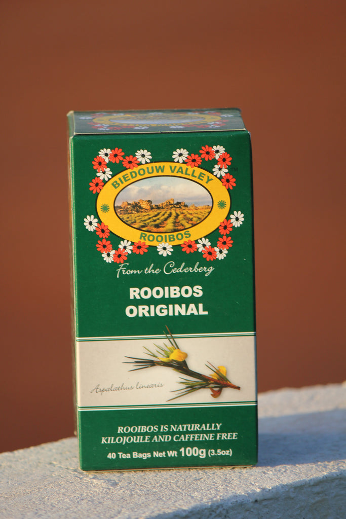 Rooibos tea, original flavour - available at Country Pantry