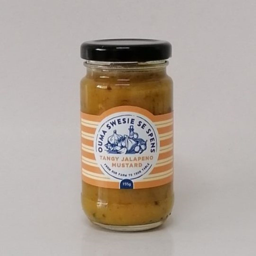 Sweet Tangy Jalapeno Mustard available at Country Pantry