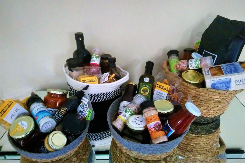 various Gift Baskets available from Country Pantry